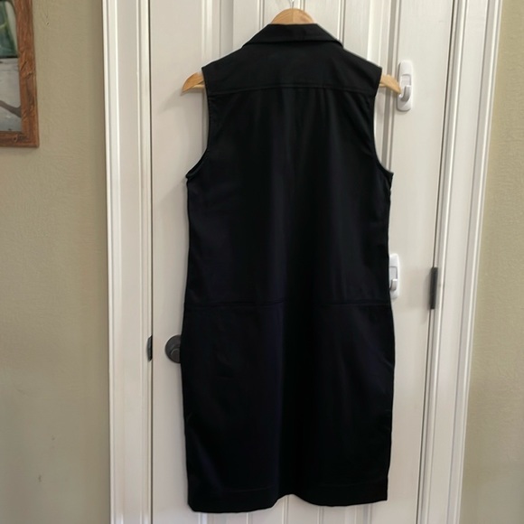 🖤🖤LAUREN RALPH LAUREN black sleeveless collared sheath dress.  8 - Picture 5 of 7